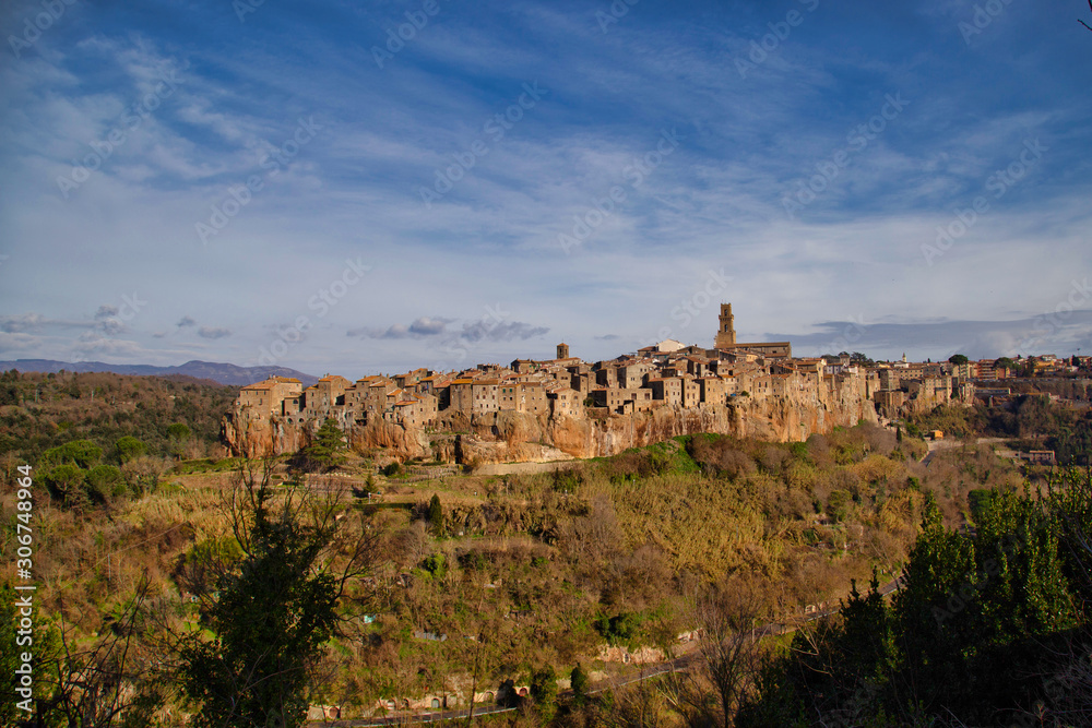 To outsiders, Pitigliano looks like a fairytale village, jetting from striking, wild ridges and surrounded by lush valleys carved by the Lente and Meleta rivers