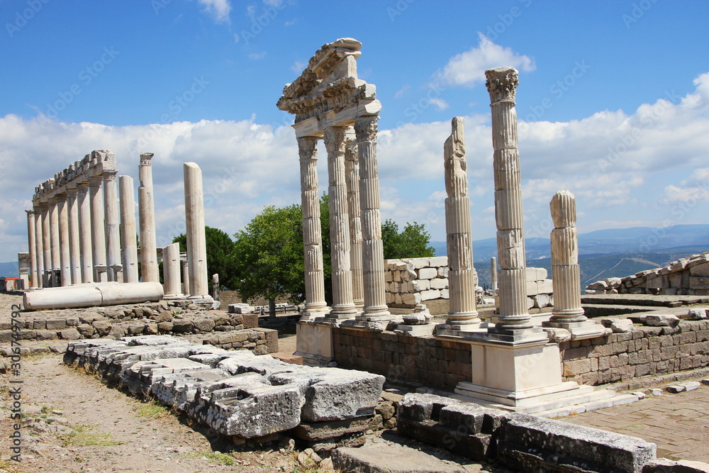 Ruins of the Ancient City of Pergamon
