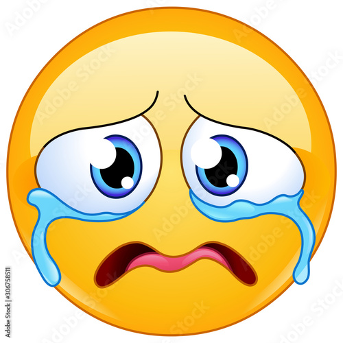 sad crying emoticon