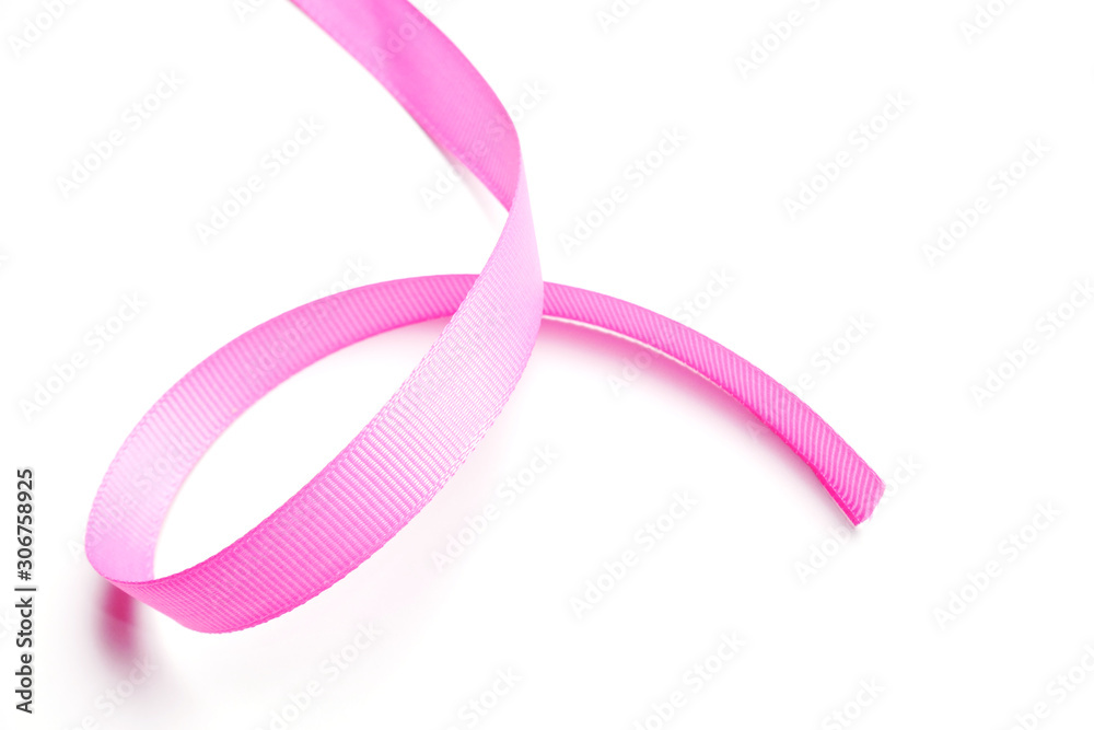 Abstract wavy ribbon shape. Abstract wavy ribbon shape.