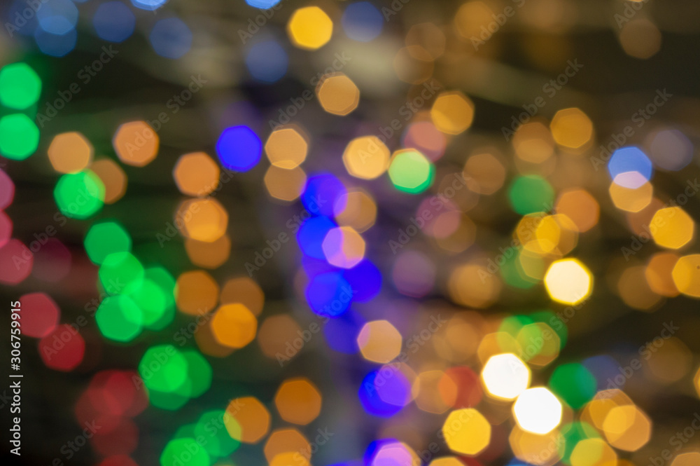 Round white glare on multi colors background. Abstract textural background. Bokeh Round white glare on multi colors background. Abstract textural background. Bokeh