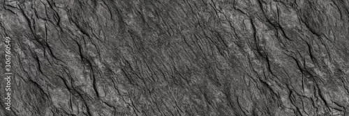 Panel kuchenny z motywem horizontal black stone texture for pattern and background