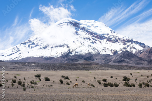 Volcan Chimborazo en Équateur