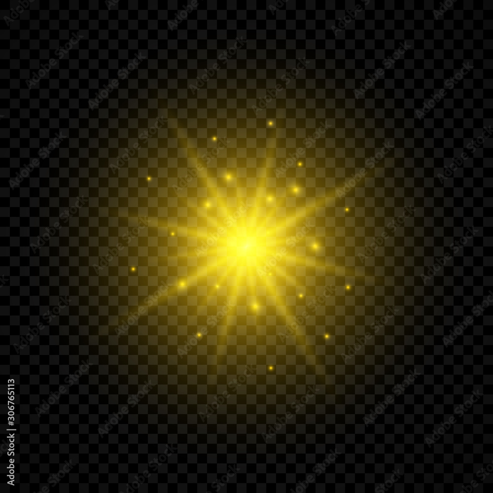 Light effect of lens flares Light effect of lens flares