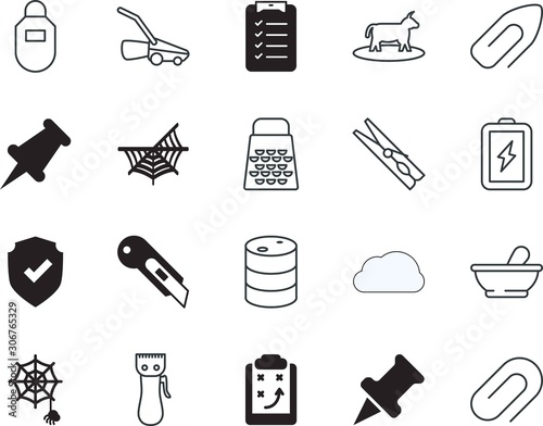clip vector icon set such as: company, garment, soccer, farm, supply, minimal, protect, consumption, washing, cloud, plant, crude, computing, clamp, healthy, fossil, award, acid, tactic, yes, cheese