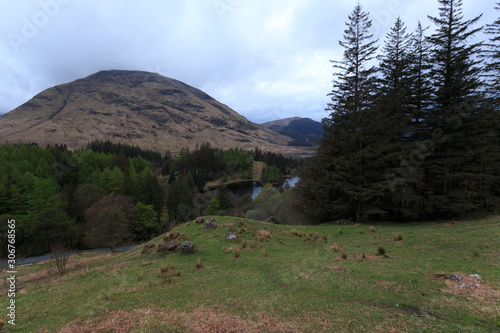 Bilde på lerret Cabane d'Hagrid - Glencoe - Ecosse