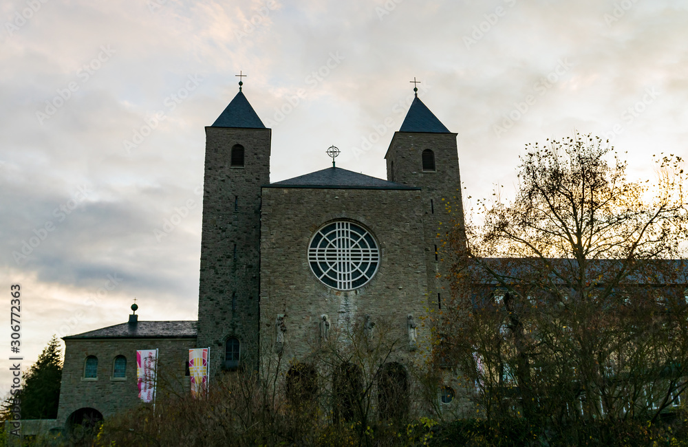 Das Kloster der Abtei Münsterschwarzach