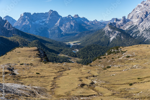 Dolomites: sunrise at Tri Cime di Lavaredo! photo