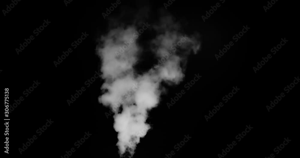 White Dissolving Smoke. White vapor or smoke slowly rises upwards gradually dissolving. Excellent for simulating smoking pipes. For example, geysers, steam locomotives or steamers, etc. White Dissolving Smoke. White vapor or smoke slowly rises upwards gradually dissolving. Excellent for simulating smoking pipes. For example, geysers, steam locomotives or steamers, etc.