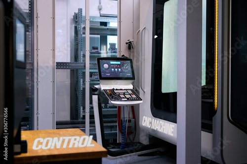 Bild auf Leinwand Modern CNC Machine