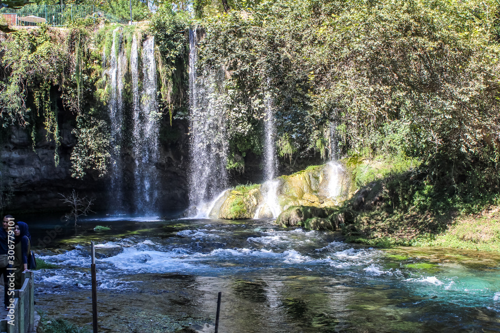 Obraz premium Duden antalya waterfalls