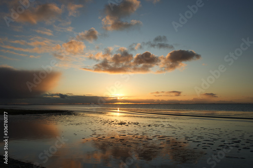 Abendrot Nordsee