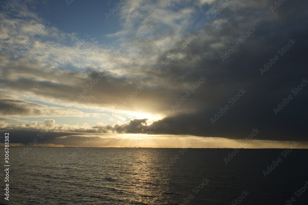 Sonnenuntergang Nordsee