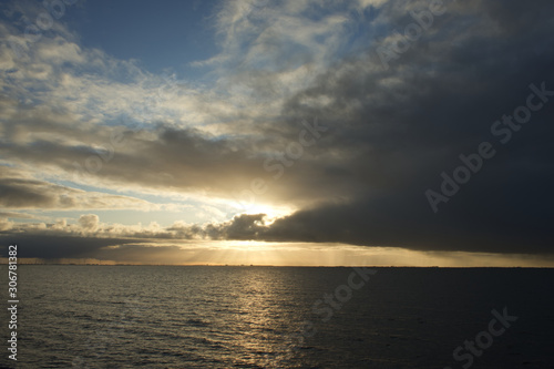 Sonnenuntergang Nordsee