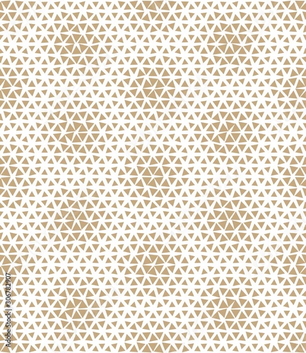 Abstract triangle halftone geometric background pattern print.