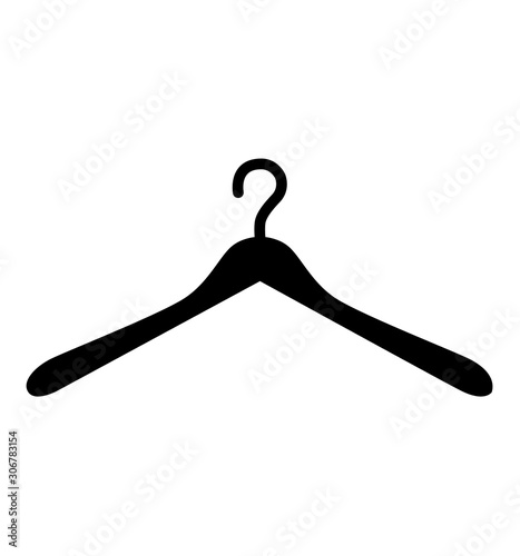 hanger icon vector illustration isolated on white