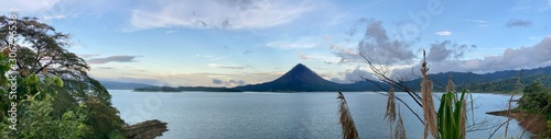 lake in mountains photo