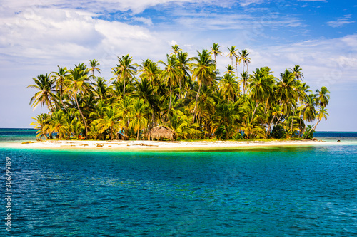 Paradise Island, San Blas, Panama photo