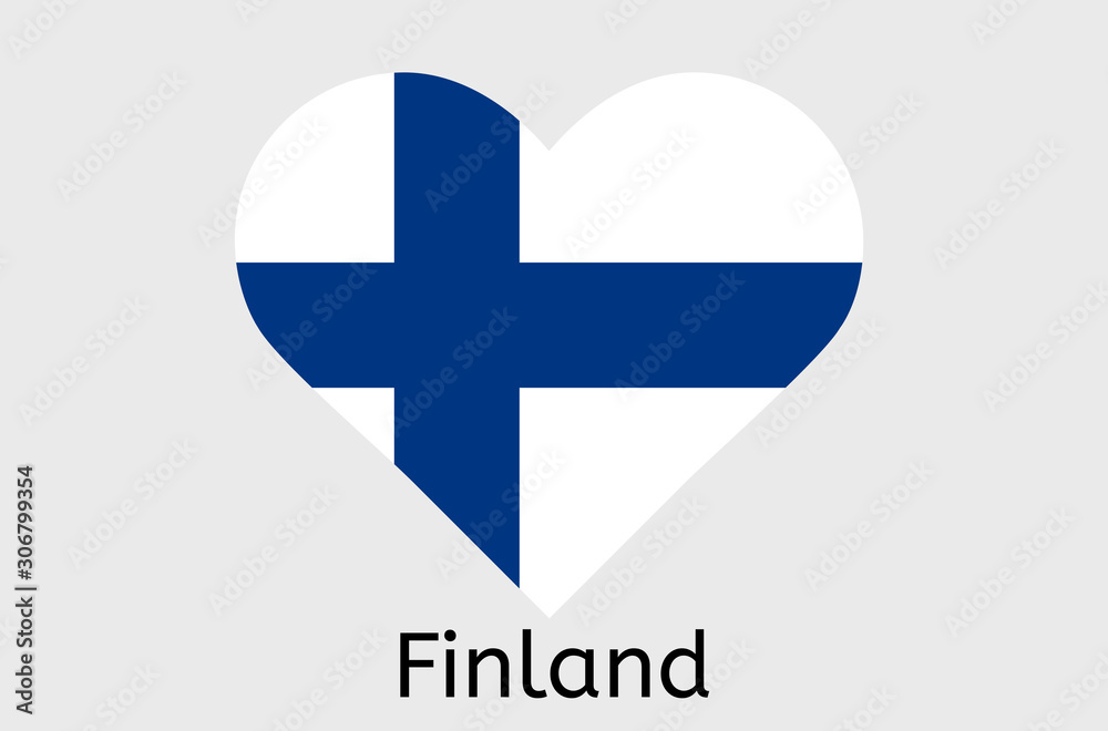 Finnic flag icon, Finland country flag vector illustration Finnic flag icon, Finland country flag vector illustration