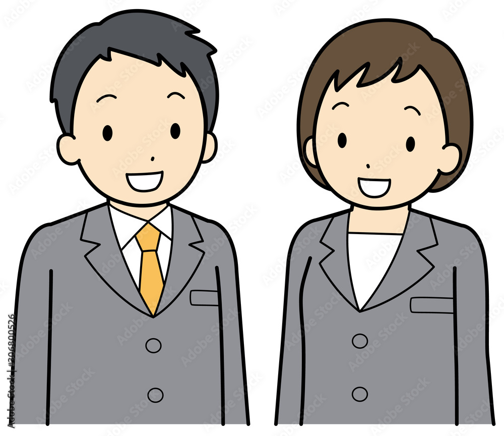 笑顔の新社会人 Stock イラスト Adobe Stock 笑顔の新社会人 Stock イラスト Adobe Stock