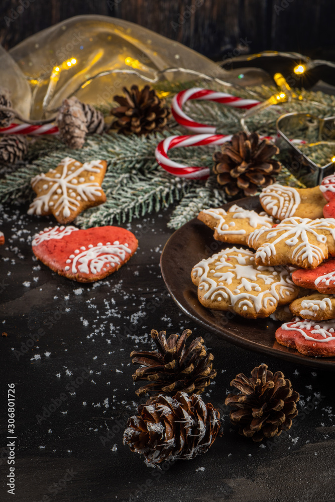 Baked Christmas cookies