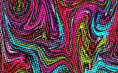 Abstract artwork. Colorful texture background. Creative concept pattern with design elements. Graphic art. Drawing in modern style