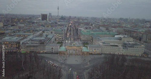 Brandemburg Tor Gate Berlin Germany Europe  photo