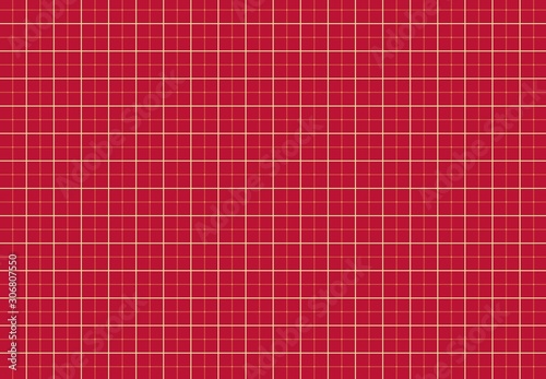 red tile background