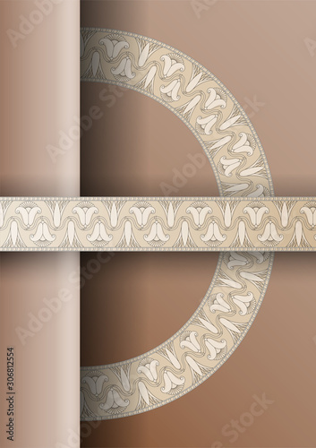 egyptian symbol ornamental  composition architecture