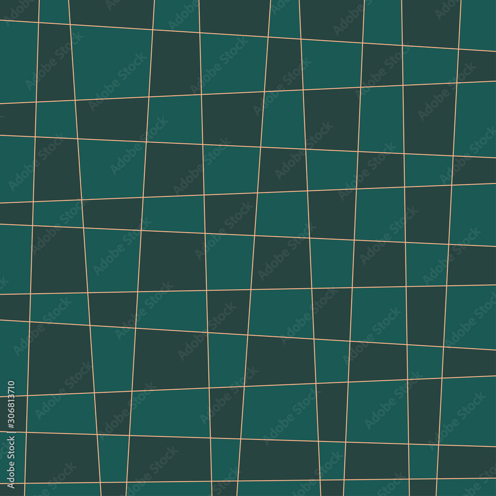 The Dark Green Checkerboard Pattern Background Template