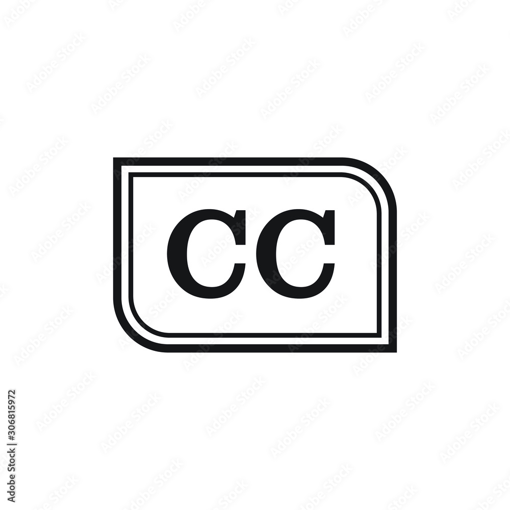 Closed captioning icon vector illustration. Closed captioning icon vector illustration.