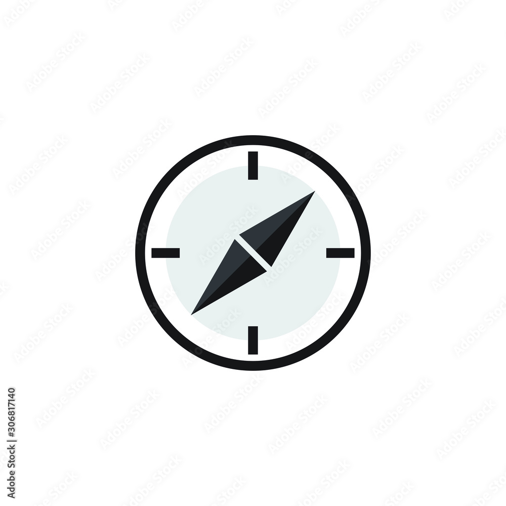 Compass icon Design. Vector illustration Compass icon Design. Vector illustration