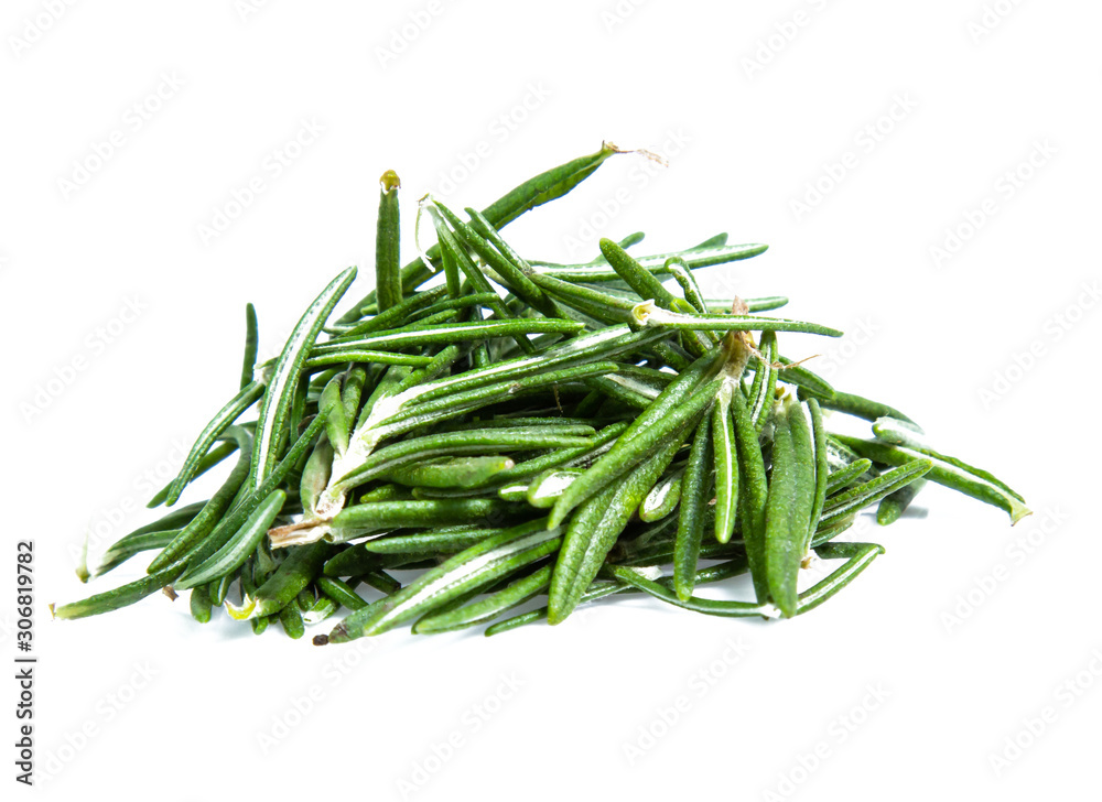 Fototapeta premium rosemary isolated on white background (Mix, set , collection)