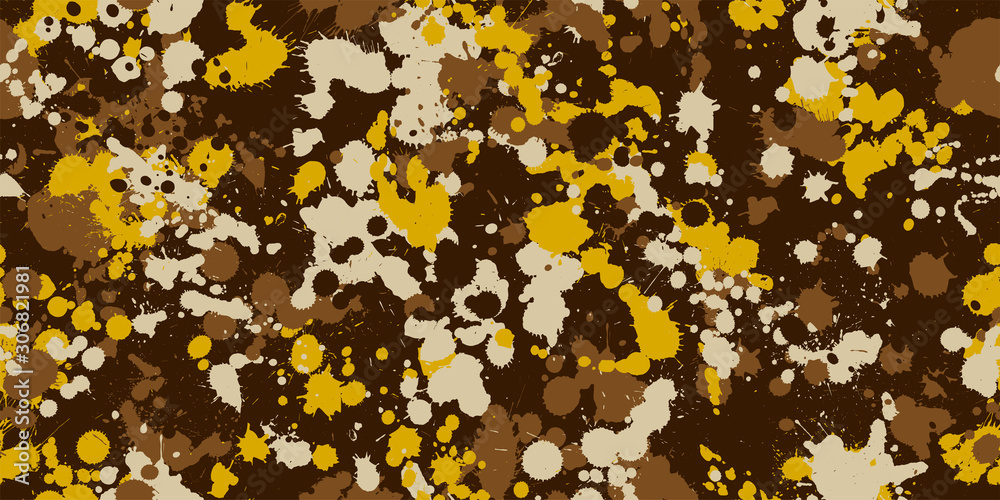 Camouflage background. Seamless pattern.Vector. 迷彩パターン Camouflage background. Seamless pattern.Vector. 迷彩パターン