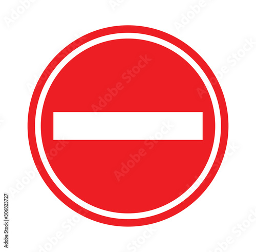 Stop Sign Icon Octagonal sign with word STOP, traffic sign transportation. image for objects. 