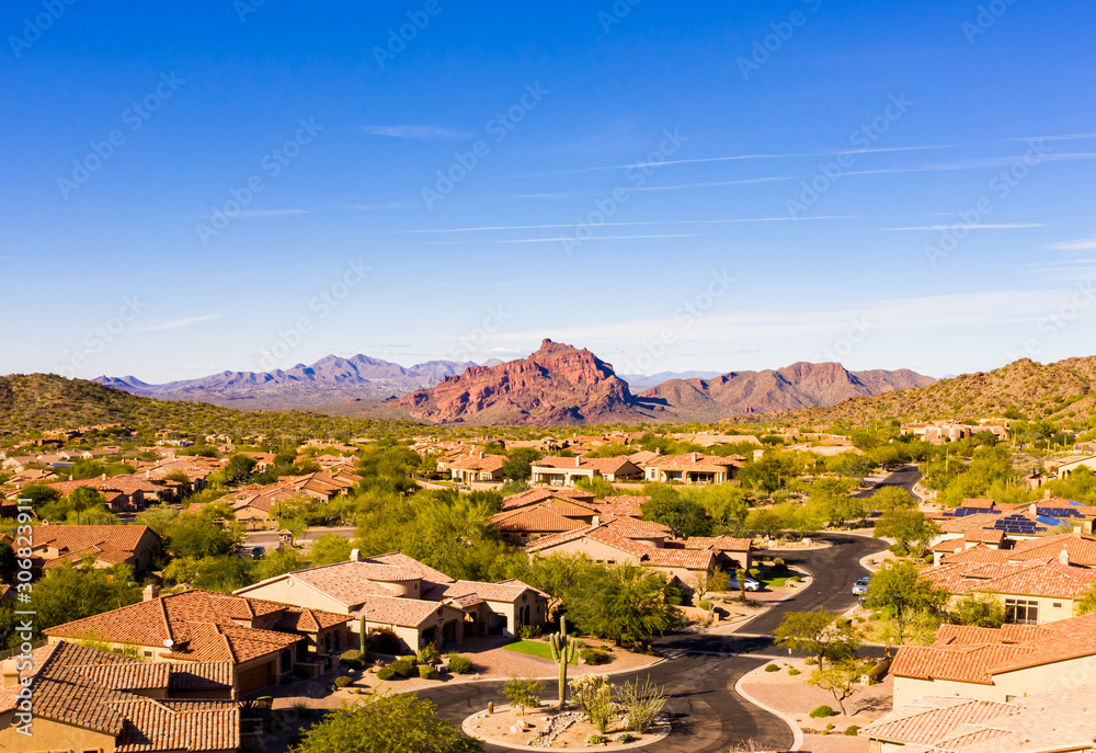 aerial view of East Mesa Arizona