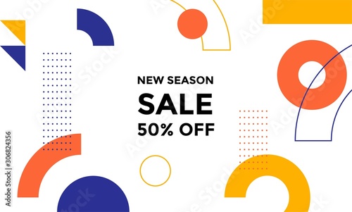 abstract background with geometric shapes