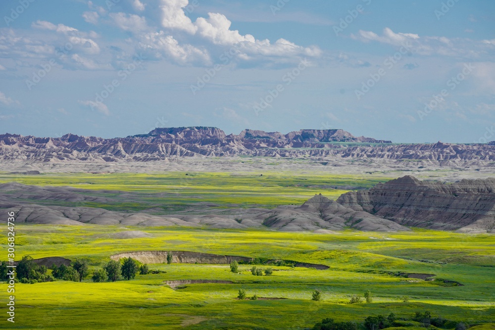 Fototapeta premium Scenic Badlands National Park