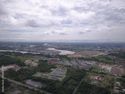 Kuching, Sarawak / Malaysia - December 1 2019: The Outdoor Sarawak State Stadiums where all the national outdoor sports and events take place