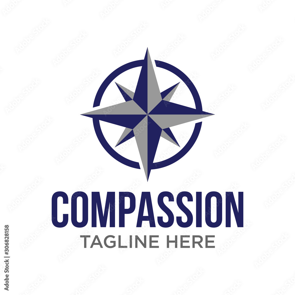Compass Logo Icon Vector Template