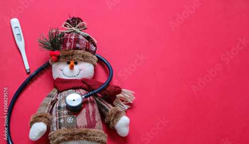 Fotografi Doctor and christmas concept
