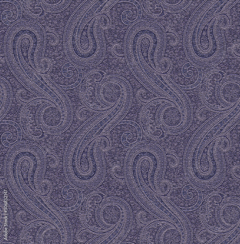 Classic paisley pattern, wallpaper pattern