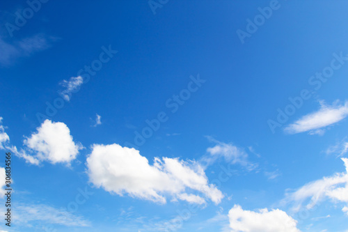 blue sky background. nature with clouds