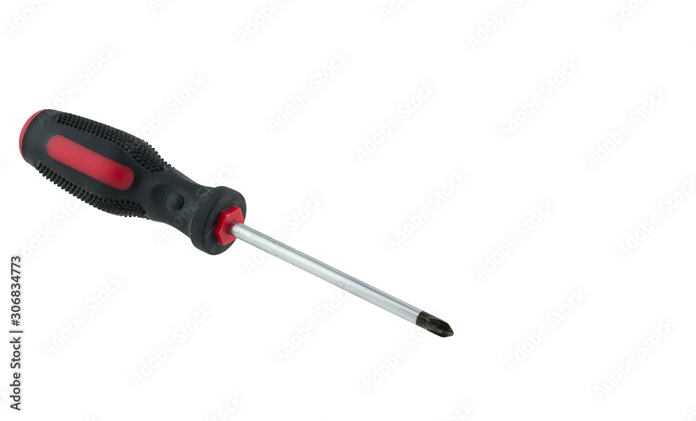 Screwdriver on white background Screwdriver on white background