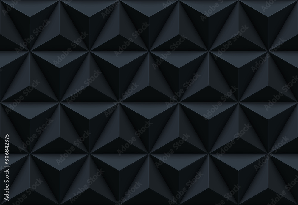 Fototapeta premium Geometric triangle pattern