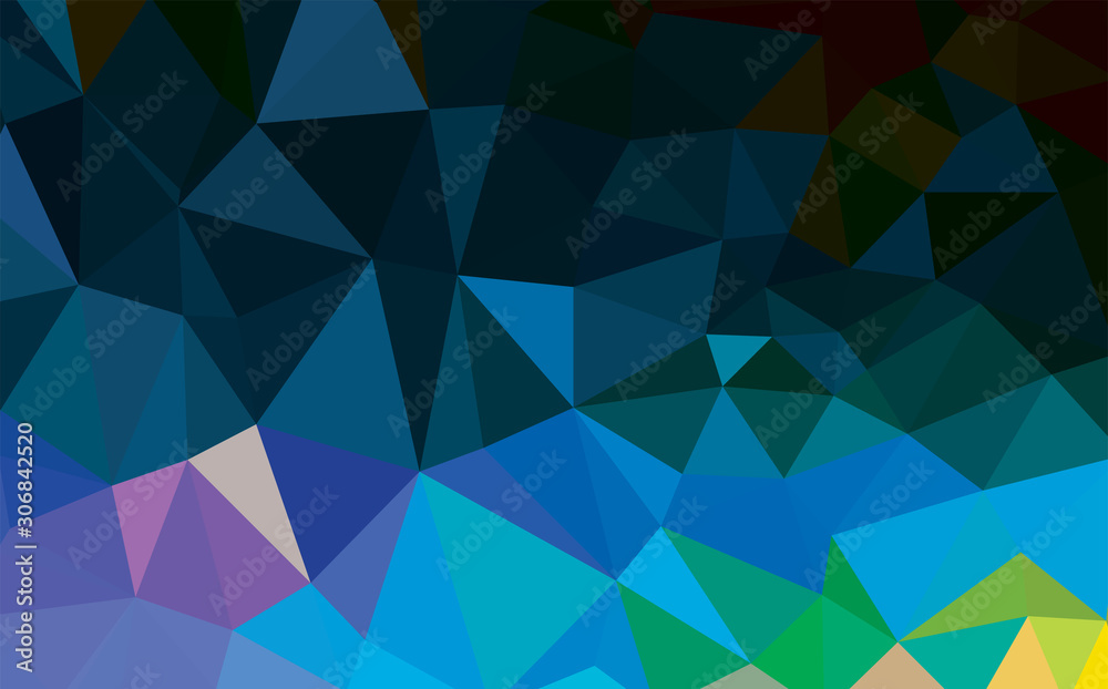 Fototapeta premium Abstract multicolor full Color rainbow background. Vector polygonal design illustrator