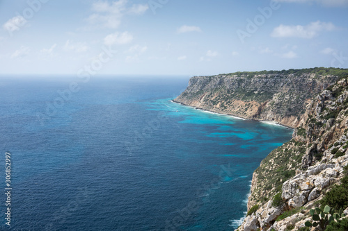 La Mola cape in Formentera island Spain © ANADEL
