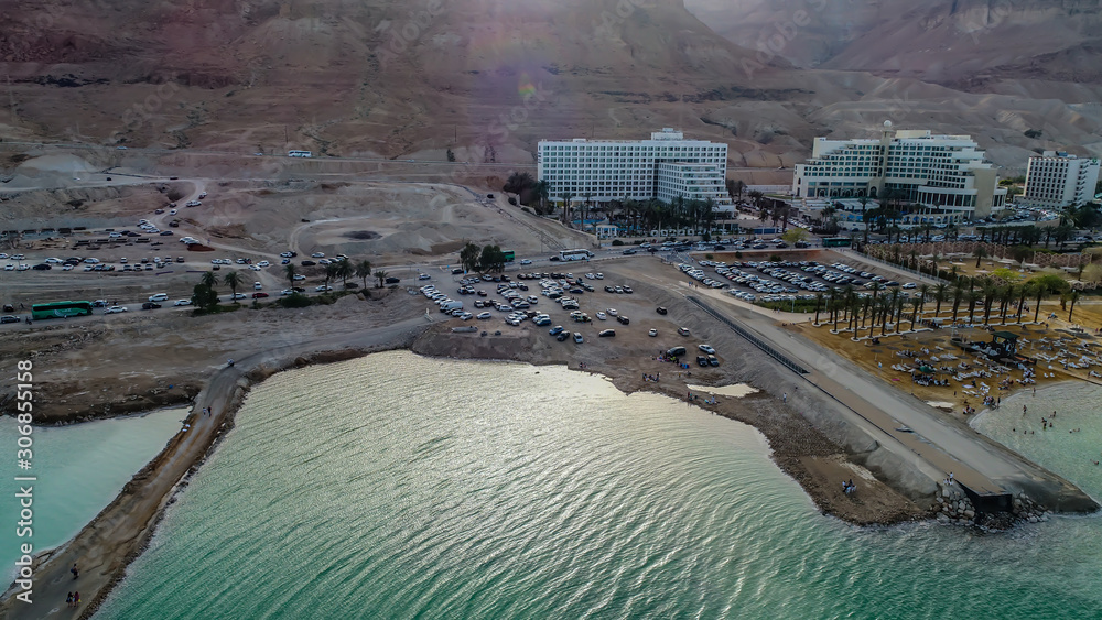 Fototapeta premium Dead sea, Israel.