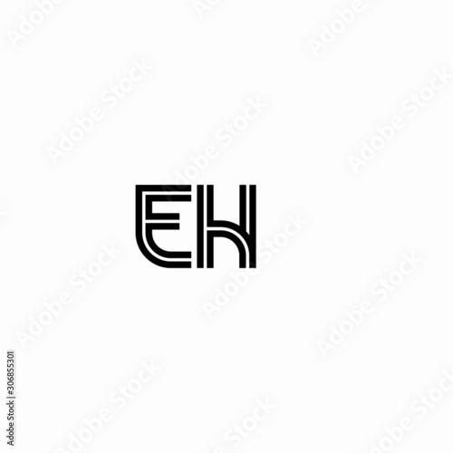  Initial outline letter EH style template