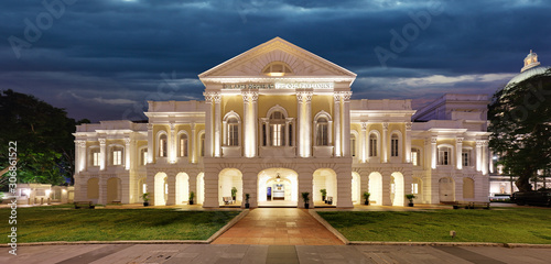 Photography Singapore - Old Partliament at night, Art House